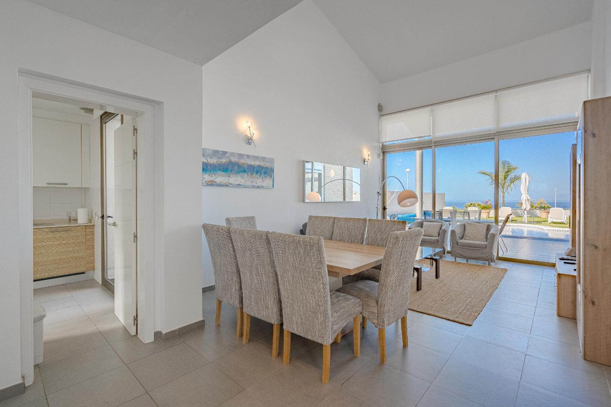 Villa Elisabetta, Luxury Villa With Heated Pool Ocean View In Adeje, Tenerife Costa Adeje  Exterior foto